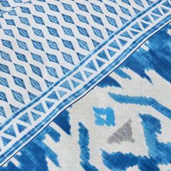 Lenjerie de pat pentru 2 persoane Home Neos Blue- q-home.ro