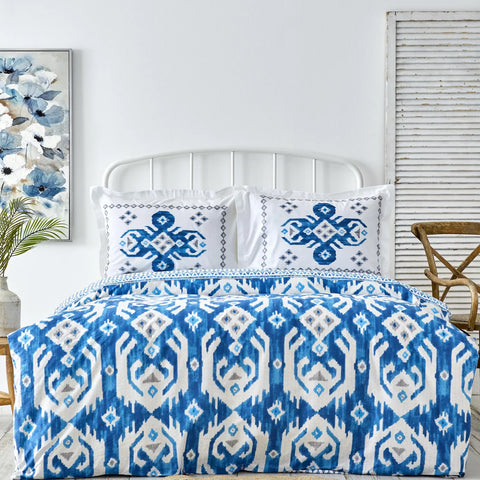 Lenjerie de pat pentru 2 persoane Home Neos Blue- q-home.ro