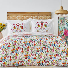 Lenjerie de pat  Karaca Home Parlin Fucsia- q-home.ro