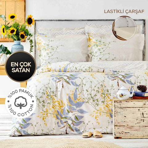 Lenjerie de pat pentru 2 persoane Clarinda- q-home.ro
