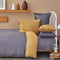 Lenjerie de pat Karaca Home Basic Muștar Antracit- q-home.ro