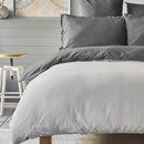Lenjerie de pat pentru 2 persoane Nautica Home Bow Gri Antracit- q-home.ro