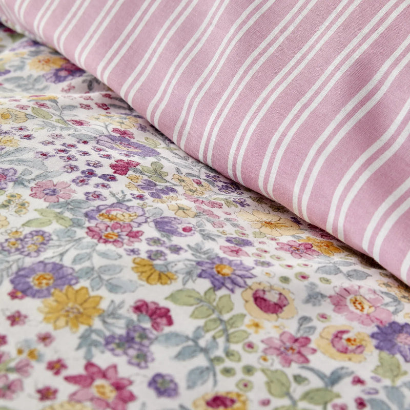 Lenjerie de pat  Sarah Anderson Bloomy Lilac Double Kopanakili- q-home.ro