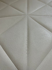 Panou de perete 3D alb, 60x60 cm- autoadeziv- q-home.ro