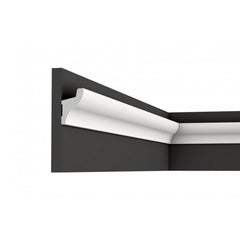 Cornisa led duropolimer, D 201,  240 x 4,8 x 3,1 cm