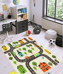 Covor Modern Antiderapant  Copil  AYD 19- q-home.ro