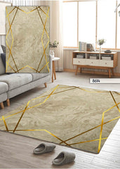 Covor Modern Antiderapant AYD 8614- q-home.ro