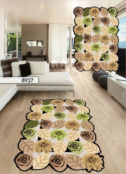 Covor Modern Antiderapant AYD 8927- q-home.ro