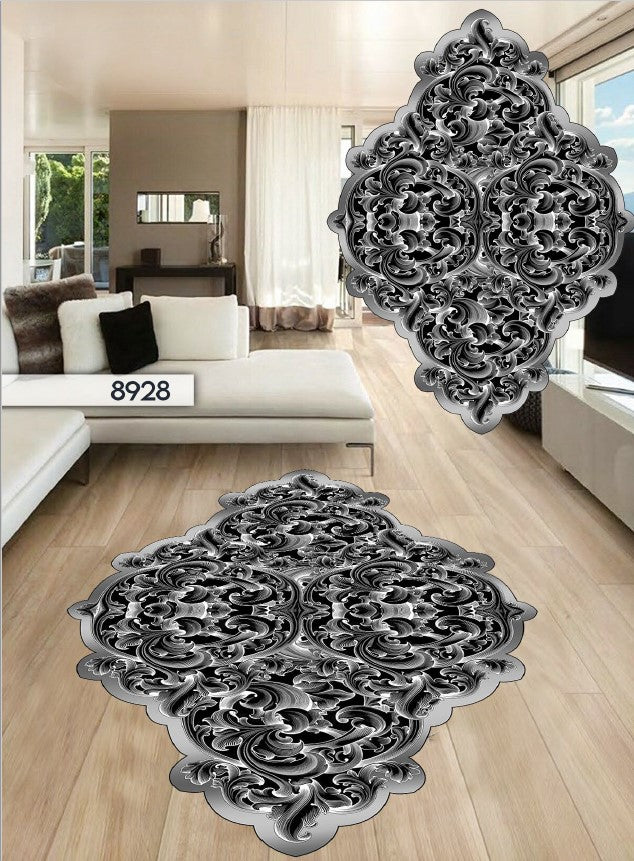 Covor Modern Antiderapant AYD 8928- q-home.ro