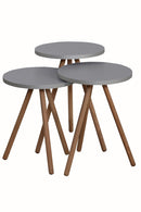 Set Masute ceai gri B1YG- q-home.ro