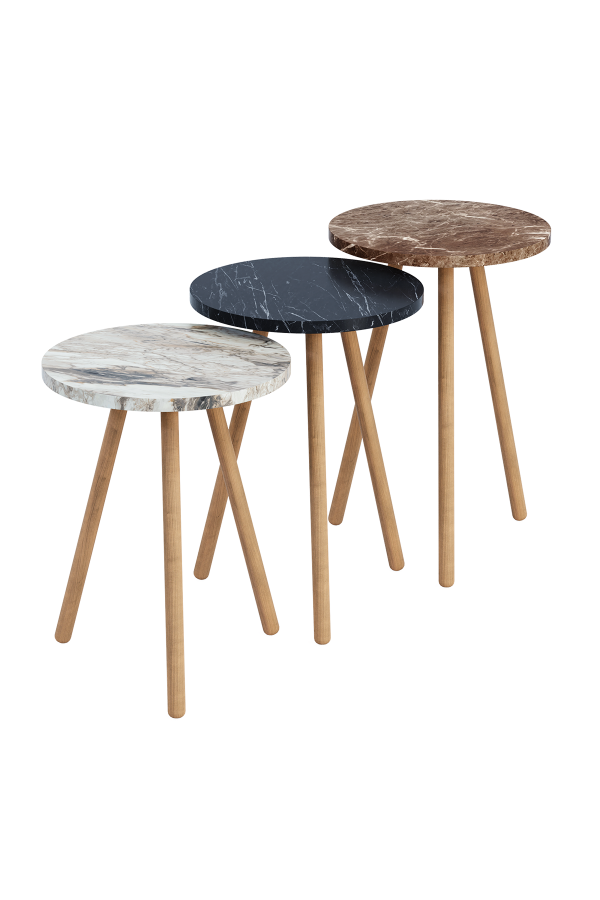 Set 3 masute cafea B4YM- q-home.ro