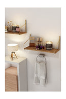 Raft de perete Solid Decorativ Bucatarie Baie- q-home.ro