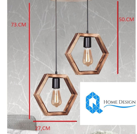 Candelabru Rustic HexaDuo- Livrare rapida !