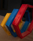 Set 3 Rafturi  HexagoaneColorate- Livrare rapida !