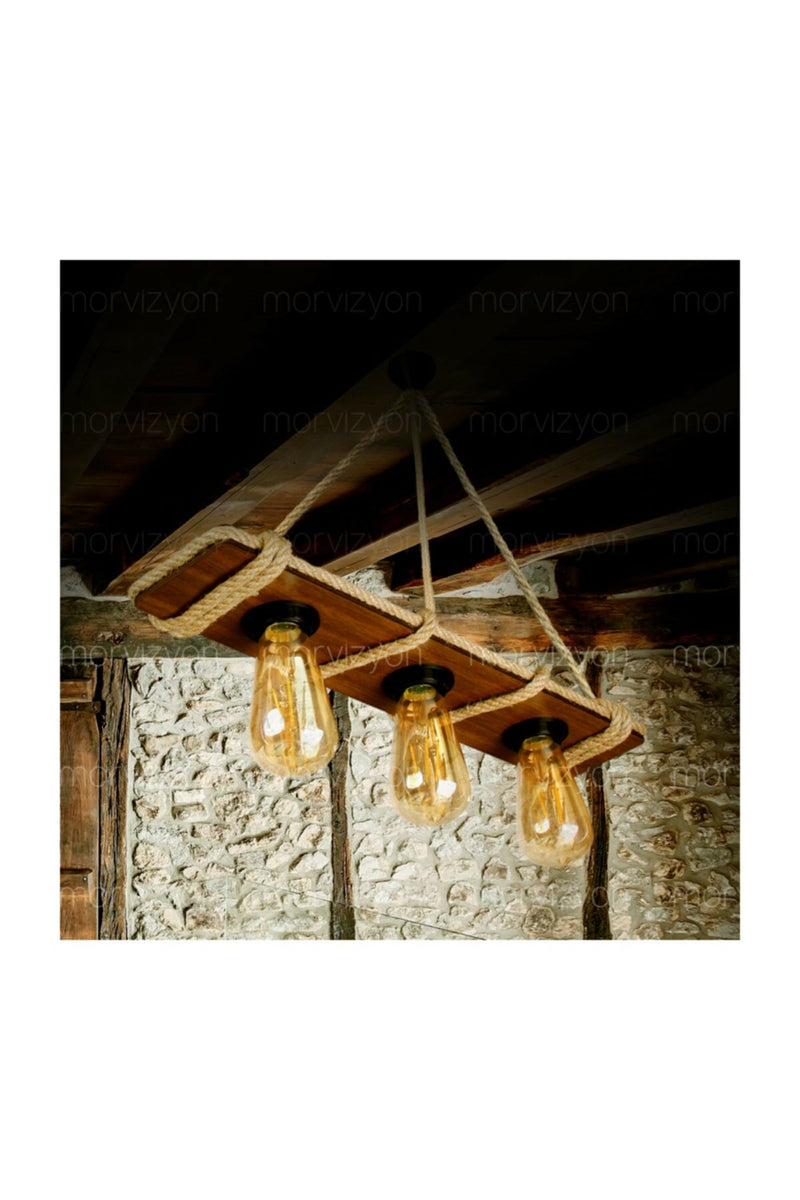 Pendul  Vizyon Lemn Natural Design Trio- Livrare rapida!