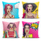 Set 4 huse de pernă Fashion Girl- q-home.ro