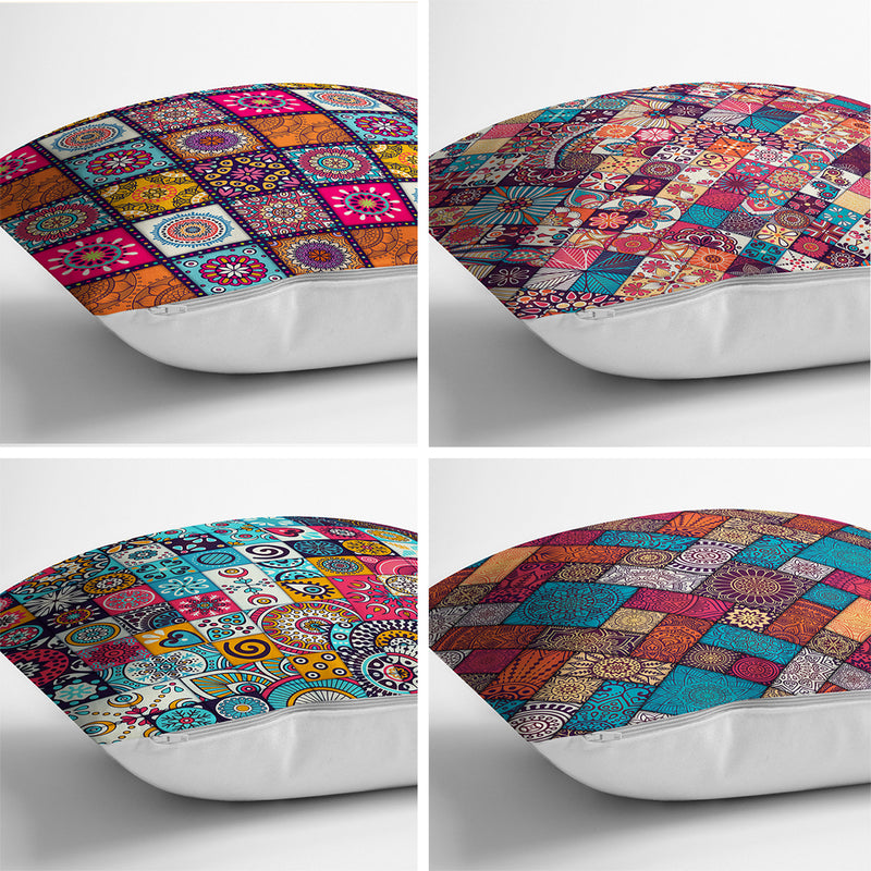 Set 4 buc huse de  perna colorate- q-home.ro
