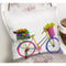 Husa Pernă  model biciclete- q-home.ro