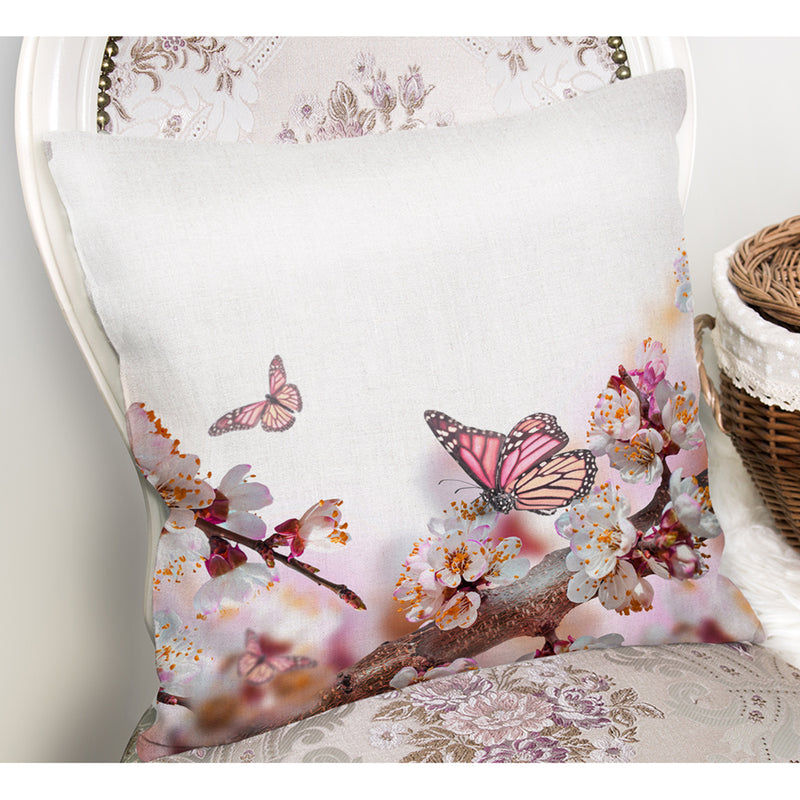Husă de pernă Butterfly- q-home.ro