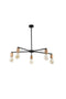 Candelabru Octopus  Negru- q-home.ro