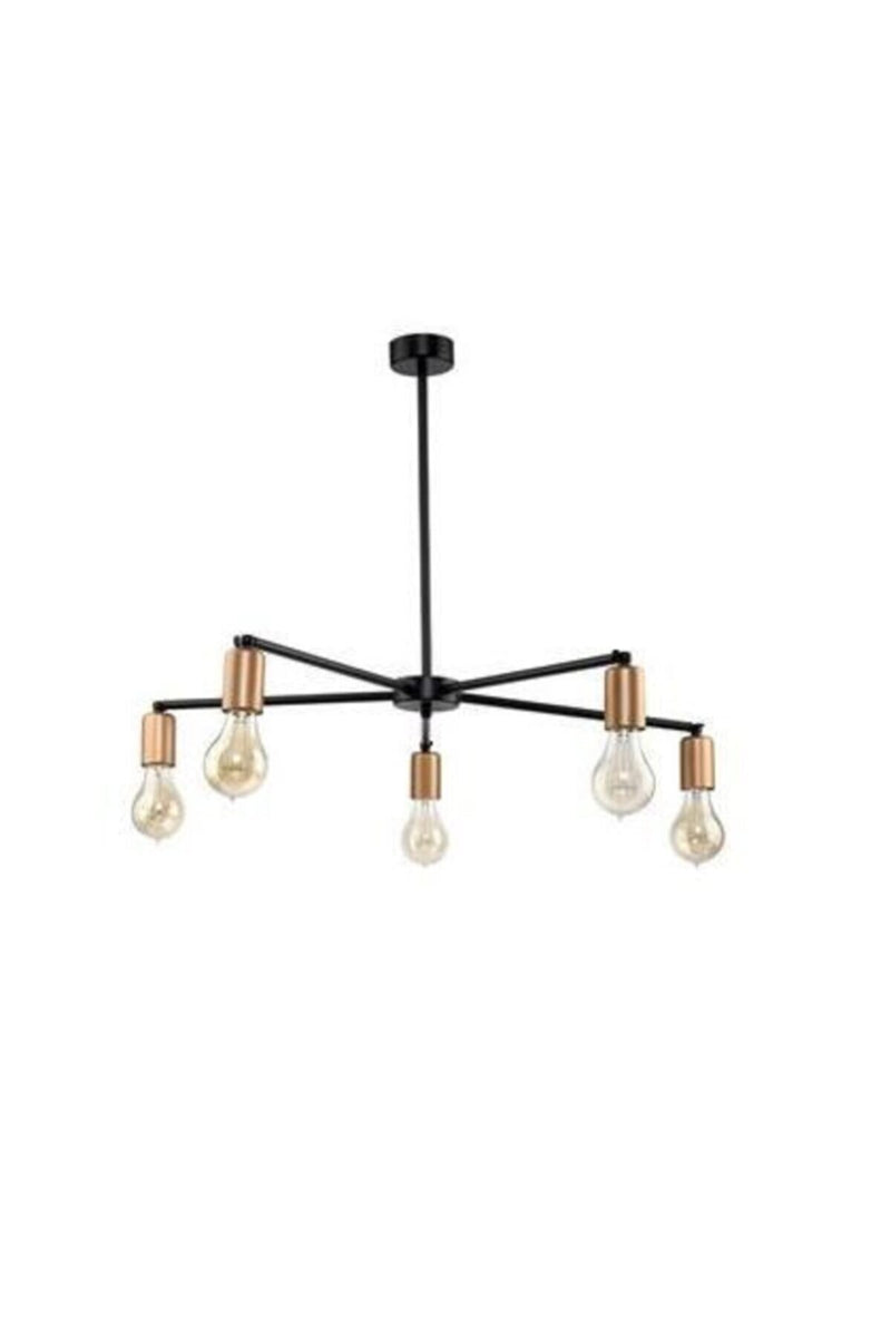 Candelabru Octopus  Negru- q-home.ro