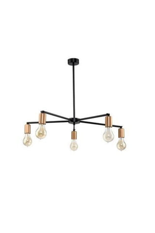 Candelabru Octopus  Negru- q-home.ro