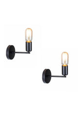 Aplice Negru set 2 Piese- Livrare rapida !