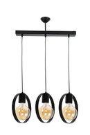 Candelabru negru cu 3 sectiuni- Livrare rapida !