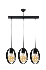Candelabru negru cu 3 sectiuni- Livrare rapida !