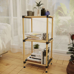 SEO-8167 RAFT MODULAR MULTIFUNCTIONAL DIN LEMN PT FLORI CU 3 ETAJERE- Livrare rapida !