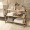 SEO-8162 RAFT MODULAR MULTIFUNCTIONAL DIN LEMN CU 3 ETAJERE- Livrare rapida !