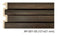 RIFLAJ DECORATIV POLIMER DUR  MARO INCHIS AP-001-05- q-home.ro