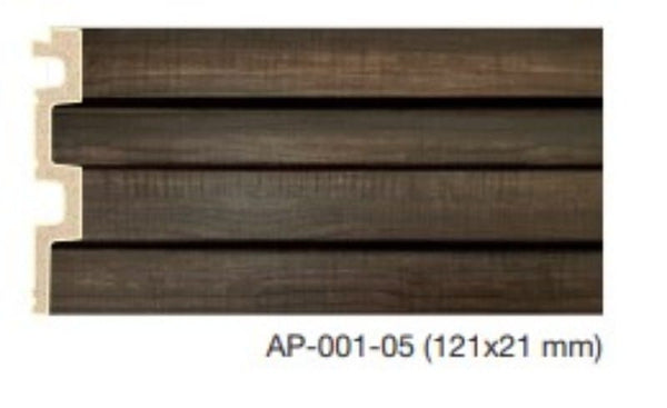 RIFLAJ DECORATIV POLIMER DUR  MARO INCHIS AP-001-05- q-home.ro