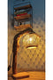 Lampadar Abajur Natural Lemn- q-home.ro