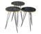 Set masute gold-negru- Livrare rapida!
