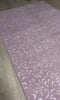 Covor antiderapant roz pudra, 100 x 200 cm- q-home.ro