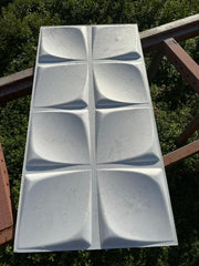 Placa decorativa din polistiren, model nevopsit FLOWER- q-home.ro