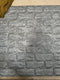 Panou decor model caramida, din spuma, dimensiune 70x77 cm, gri deschis- q-home.ro