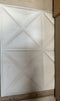 Panou de perete 3D alb, 60x60 cm- autoadeziv- q-home.ro