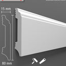 Plinta decorativa duropolimer, D 305, 240 x 8 x 1,5 cm- Livrare rapida !