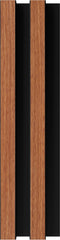 Riflaj decorativ din duropolimer, imitatie stejar 290 x 11,5 x 2 cm