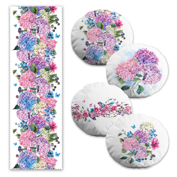 Set 4 huse de perne si napron- q-home.ro
