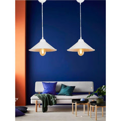 Set 2 Pendule Ufo alb- q-home.ro