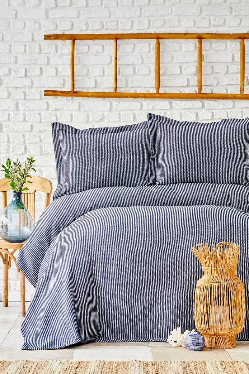 Lenjerie de pat Lexus Indigo- q-home.ro