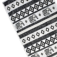 Covor  Karaca Home Marodisa 80x150 cm Ecru/Negru- q-home.ro