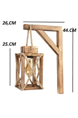 Aplica de lemn cu suport Hangman